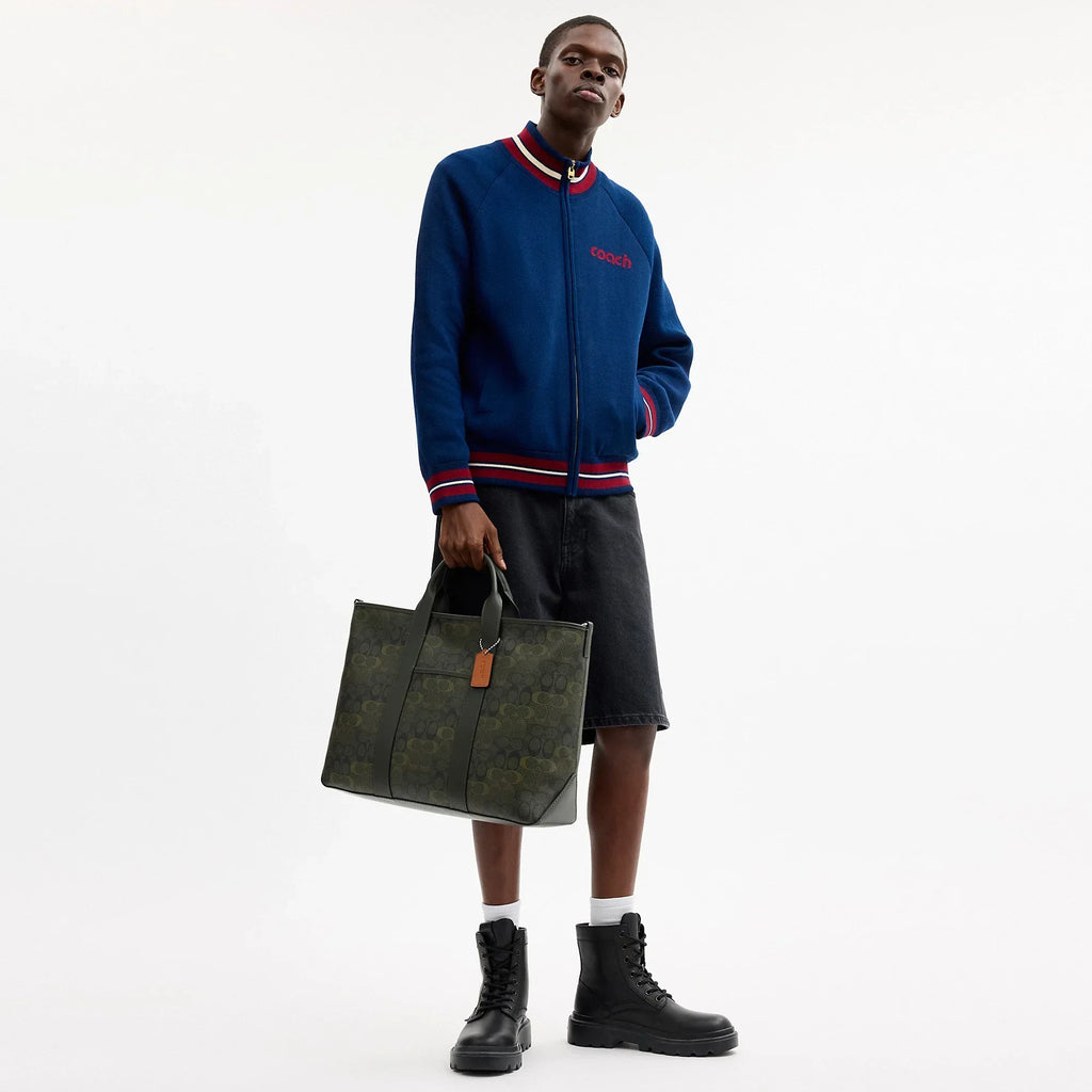 Coach Outlet Grayson Tote Bag In Signature Camo Print