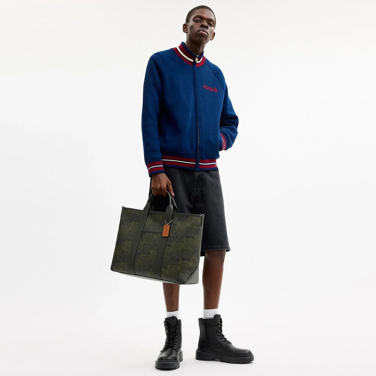Coach Outlet Grayson Tote Bag In Signature Camo Print